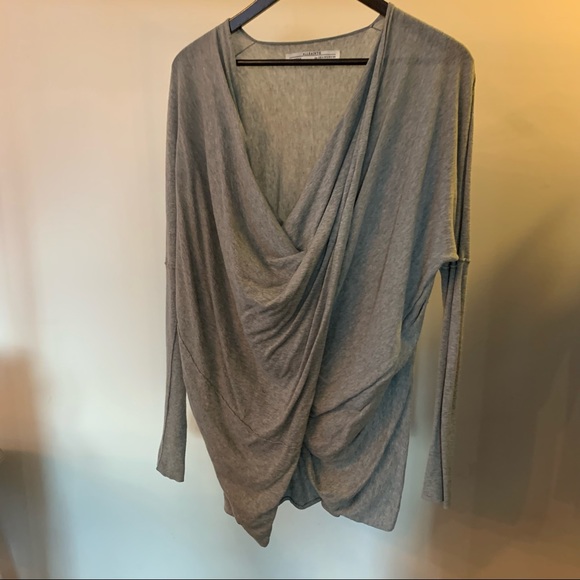 All Saints Itat sweater grey size 2 - Picture 2 of 7